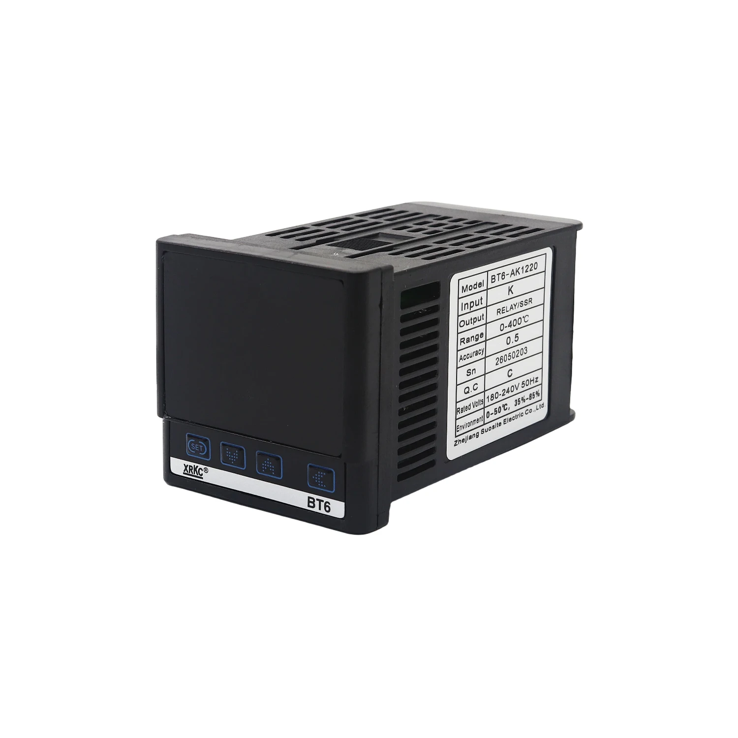 XRKC BT6-A 1220 220VAC Universal Input PID ABS Digital Temperature Controller with 2-Year Warranty China