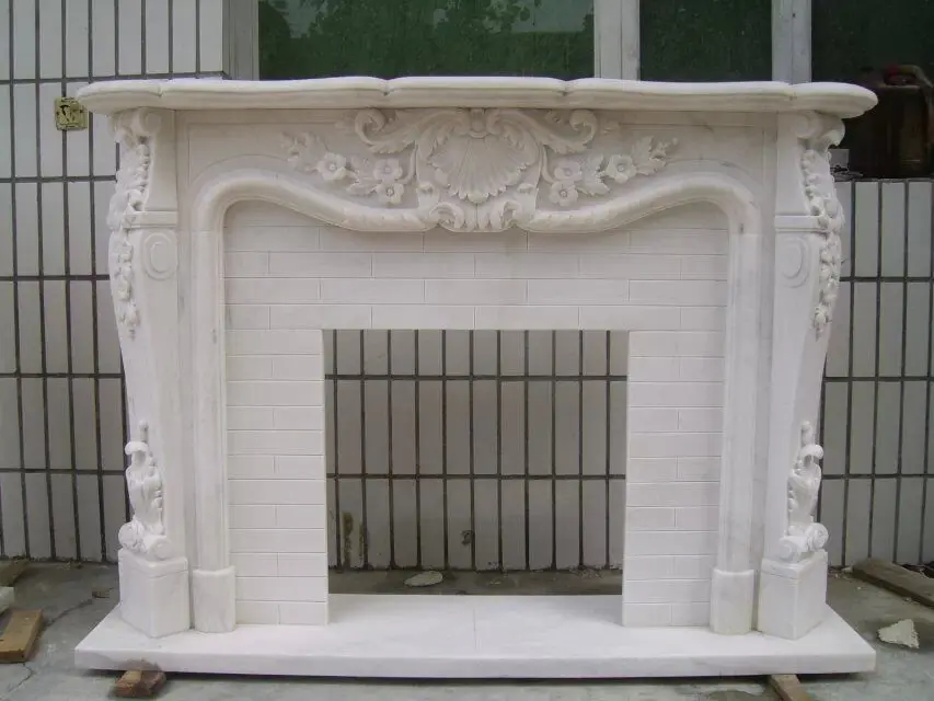 Оптовая продажа достойное качество натурального мрамора угловой мраморный портал для