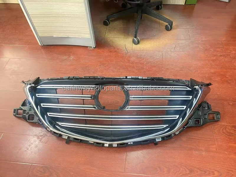 Front Grille High Version TK49-50712 Car Grilles Accessories Radiator Grille for Mazda CX-9 Body Kit 2016-2023