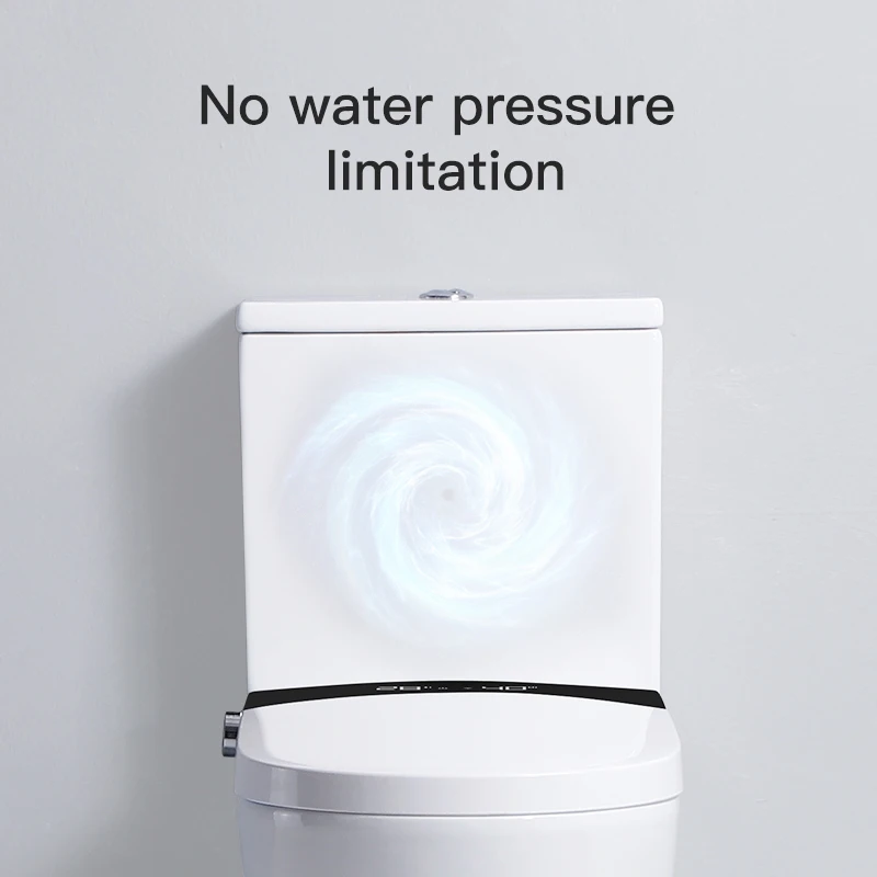 High-end Intelligent Sanitary Ware Floor Mounted Water Closet Automatic Bidet Toilet Smart Two Piece Toilet Commode for Home