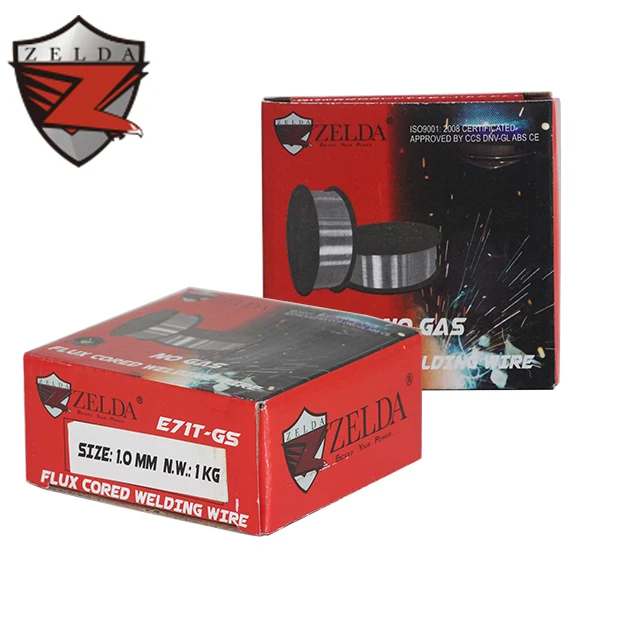 Идеально подходит для 1 кг/5 кг/15 кг E71T-GS без газа Mig Сварочная порошковая проволока