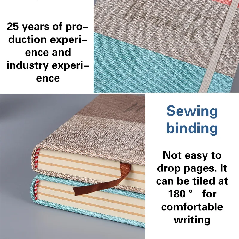 Wholesale Customized Printing Luxury Writing Paper A4 A5 Hardcover Spiral Diary Journal Notebooks