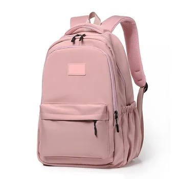 Waterproof Oxford Cloth Backpack Large Capacity Burden Reduction Middle School Student Schoolbag Backpack Female