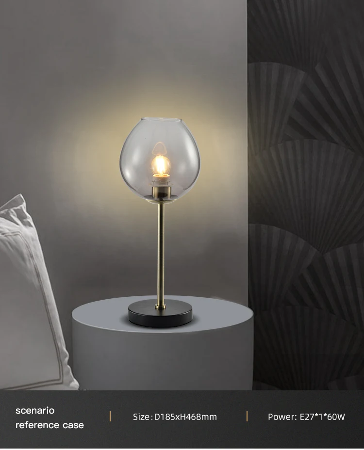 HUAYI Nordic Luminaire Modern Art Unique Creative Studio E27 Glass Hanging Chandelier Pendant Light