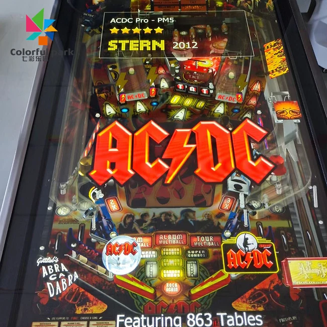 49 Inch 4K Resolution 3 Screen 1000 Game Coin Operated Arcade Virtual Pinball Game Machine for Sale