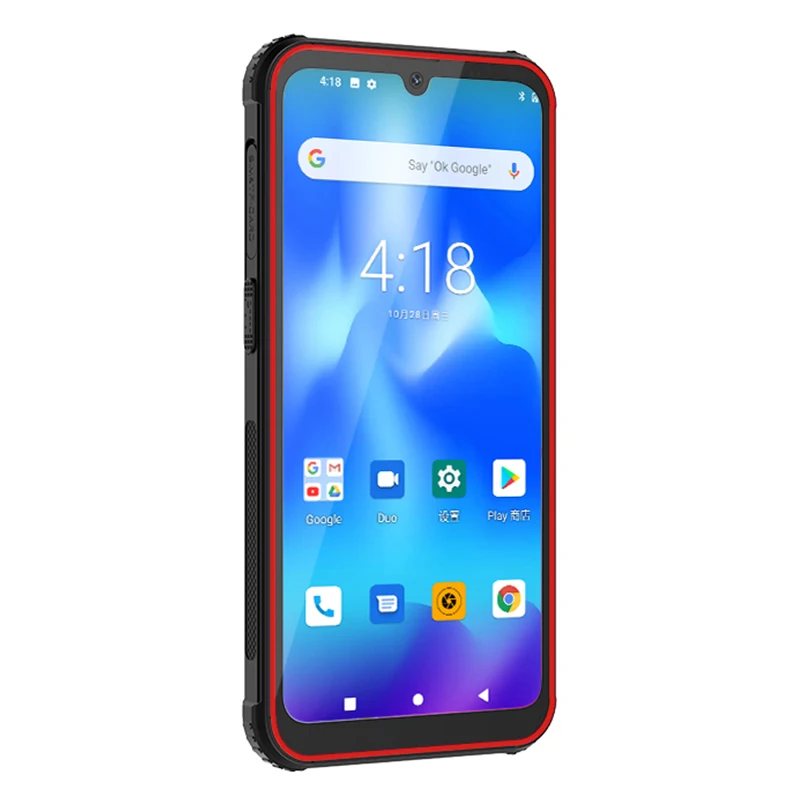 Phonemax M1 Pro 6.08 18:9 Screen 4gb 128gb 13mp+5mp Double Cameras Fingerprint Unlock Ip68 Waterproof Rugged Smartphone