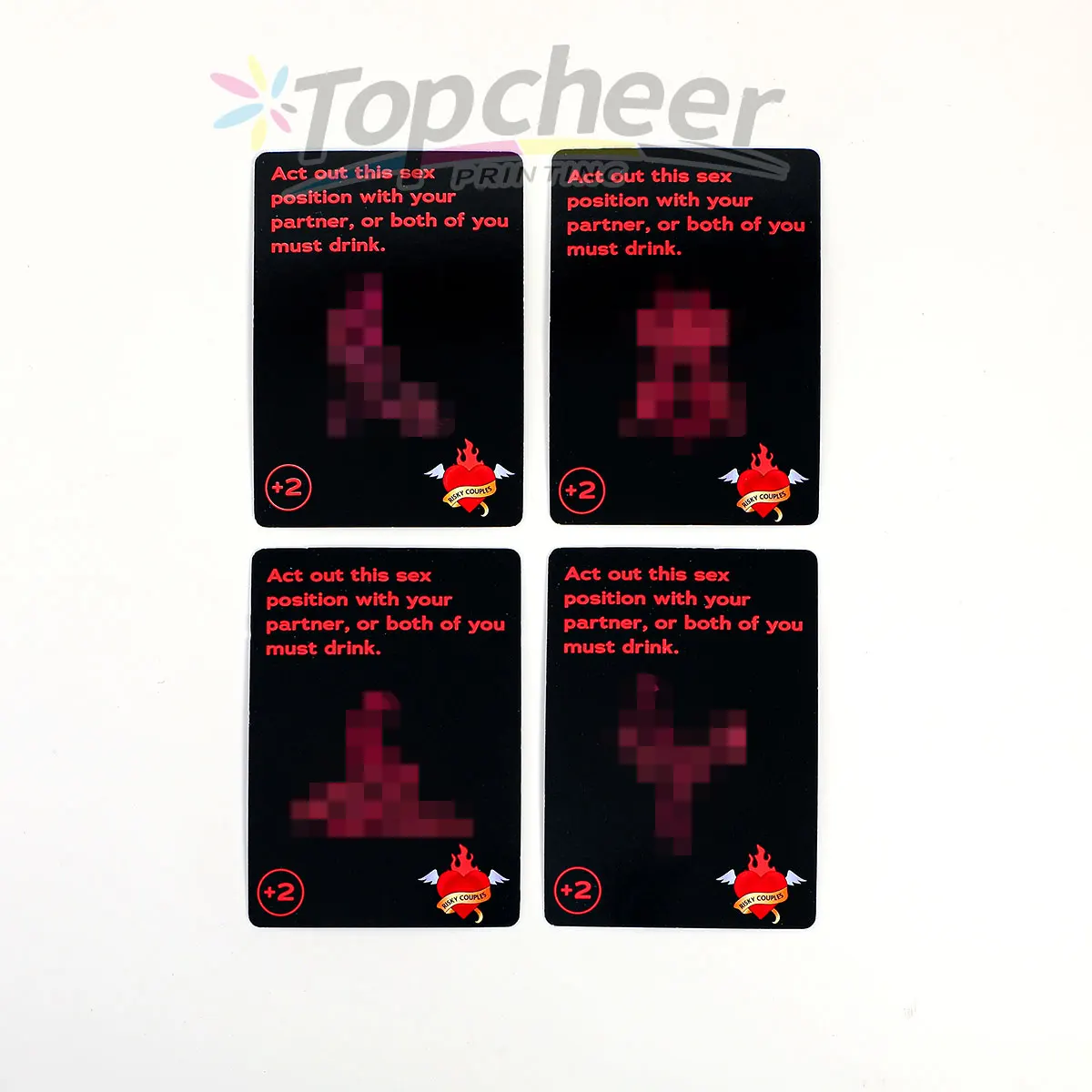 Personalized Custom Printing Adult Couple Card Games Japanese Cartoon Nude Sexy Girl Playing Cards