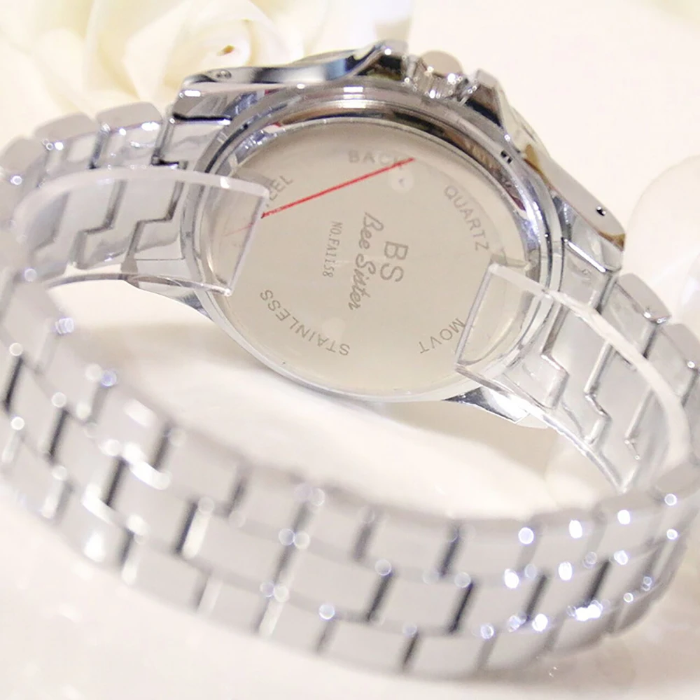 luxurious women quartz watch full diamond design diamond watch