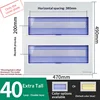 40-bit double-layer extra-high cover plate