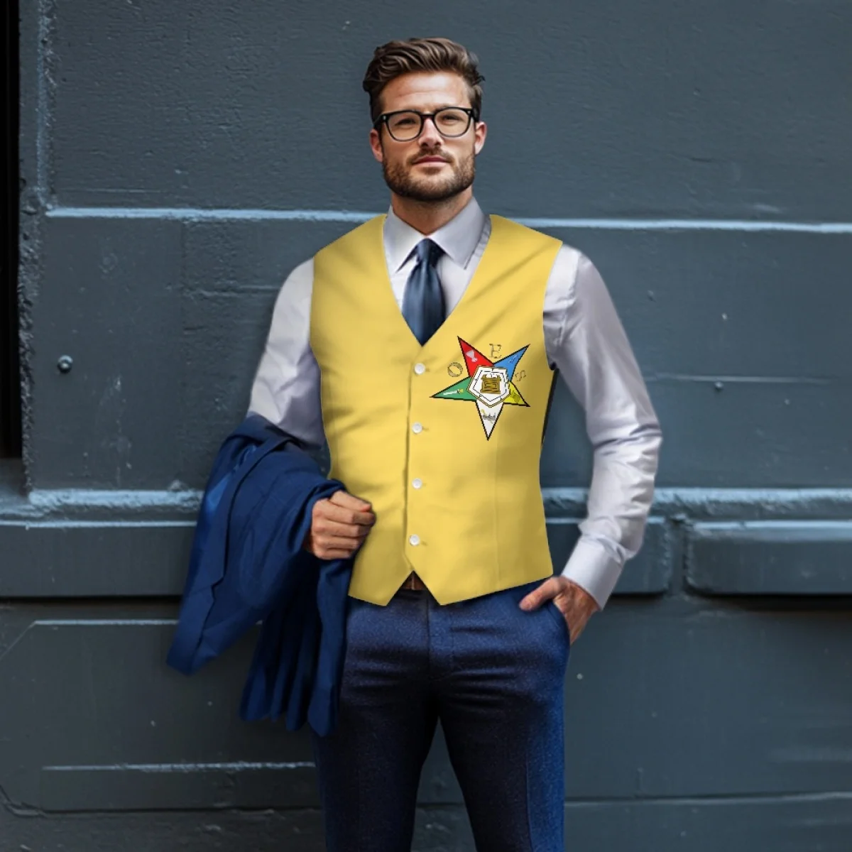 Waistcoat Order of the Eastern Star Designer V-neck Sleeveless Vest  Adjustable Back-Belt Vests Jacket Button Down Clothes Hot| Alibaba.com