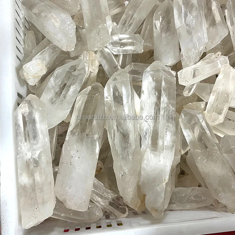 Wholesale Raw Natural Healing Bartype Quartz Crystal Clear Quartz