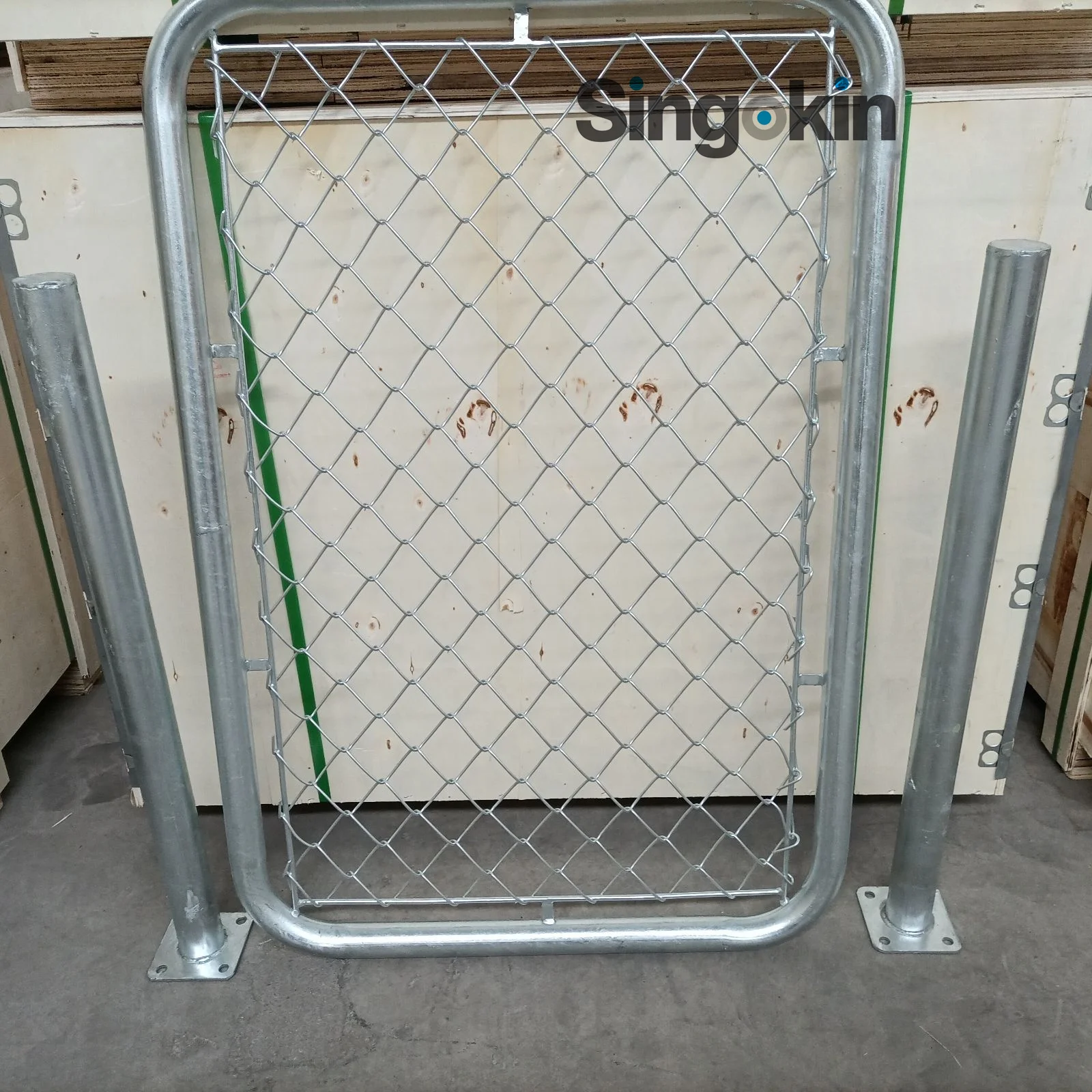 Galvanized Steel Gate Frame for Chain Link Fence Kit