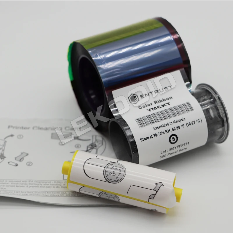Nastri Ribbon Entrust DataCard color e monocolore
