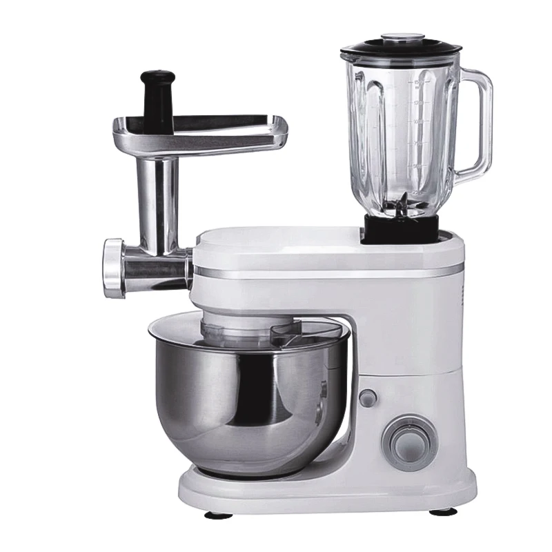 Миксер электрический пищевой MIGS 2022 с чашей вращающейся на 6 л, 8 скоростей