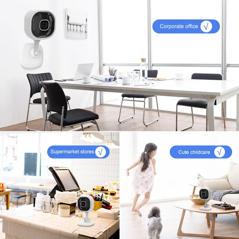 Tuya Smart System Network Sim Card Wifi Hd 360 Degree Home Security Cctv Ip Camera A3
