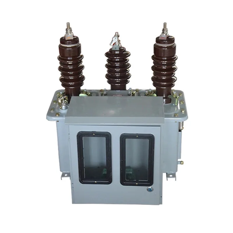 Outdoor Combined Transformer JLS 11kv 35kv Oil Immersed