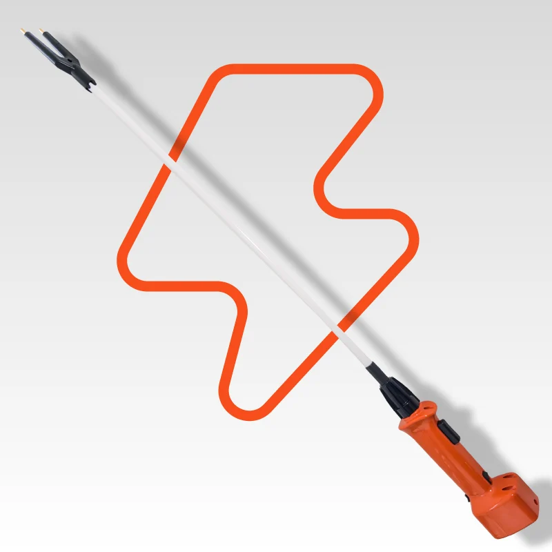 Rechargeable Electric Livestock Prodder Long Handle Cow Pig Cattle Driving Stick Portable Electric Animal Prod  8.4V