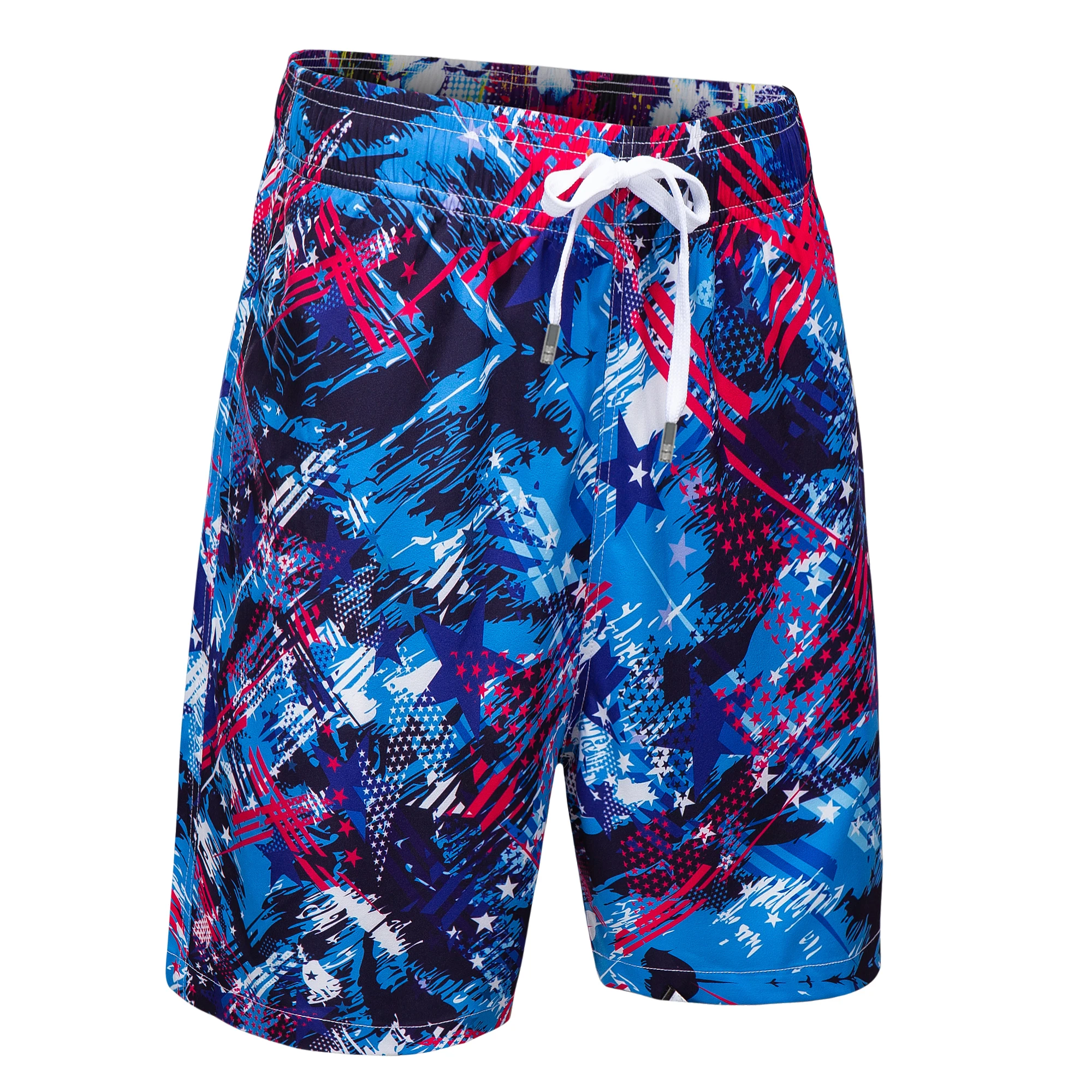 KGKE Men's Swim Trunks Big Size Quick Dry Fashion Print Swim Trunks and Beach Shorts Surf Shorts