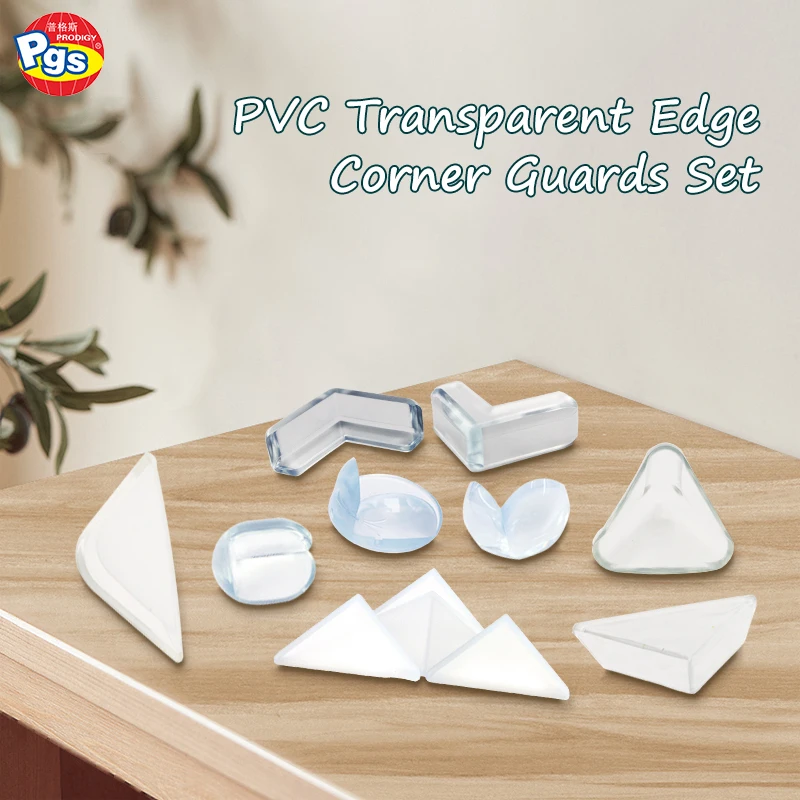 PRODIGY CP02 Corner Edge Protector Transparent Furniture Corner Protectors Baby Safety Pvc Tablet Corner Protector