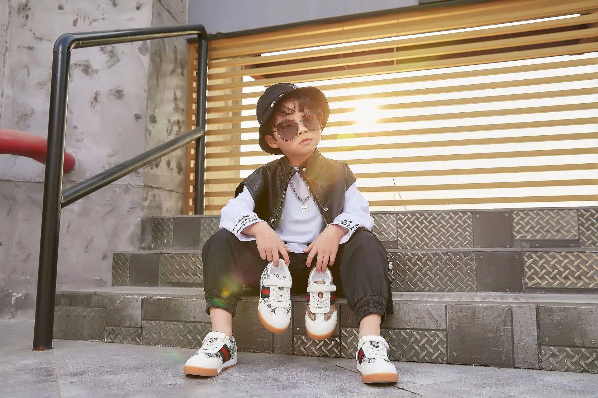 Hylobati OEM  kinderschuhe fashion comfortable casual breathable cheap child boys girls children shoes