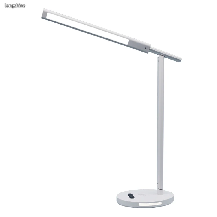 Лидер продаж 2020 настольная лампа с беспроводной зарядкой умный настольный порт кроме того для