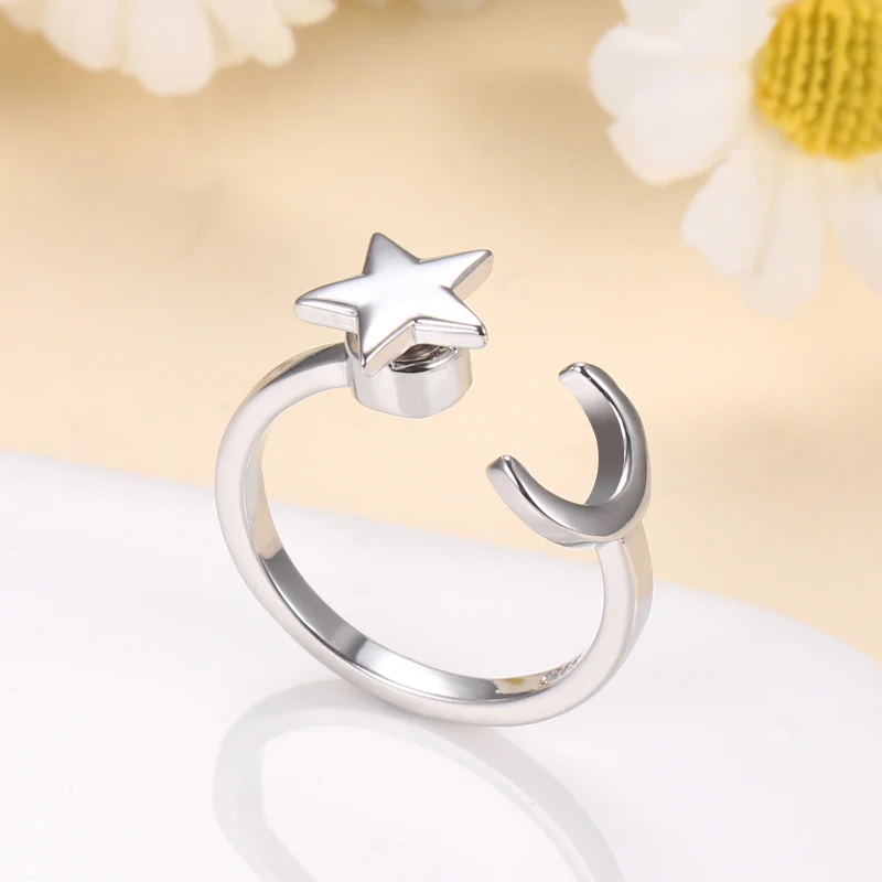 Sun and Moon Friendship Rings