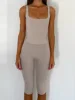 Yy292 light gray coffee top pants