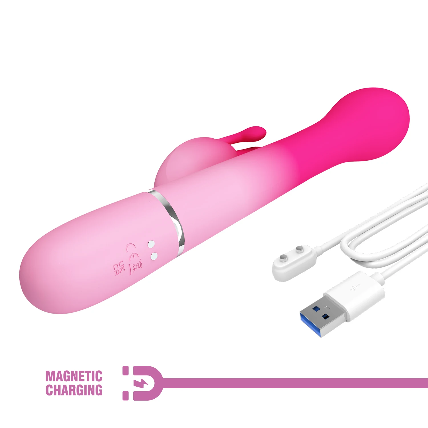 Pretty Love USB Charging Women's Wearable Rabbit Vibrator Colorful Ball  Rotation and Thrusting Sex Toy| Alibaba.com