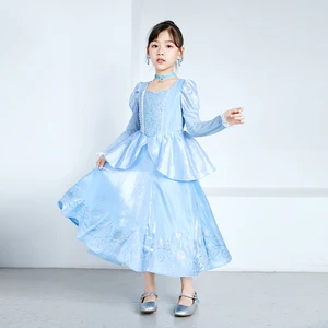 Dream Party Children's High Quality Soft Fabric Standout Look Girls Stage Performance Party Dress for Themed Gatherings