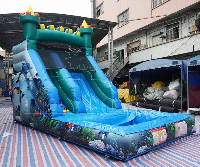 Commercial Water Slide Used Inflatable Kids Water Slide for Sale ...