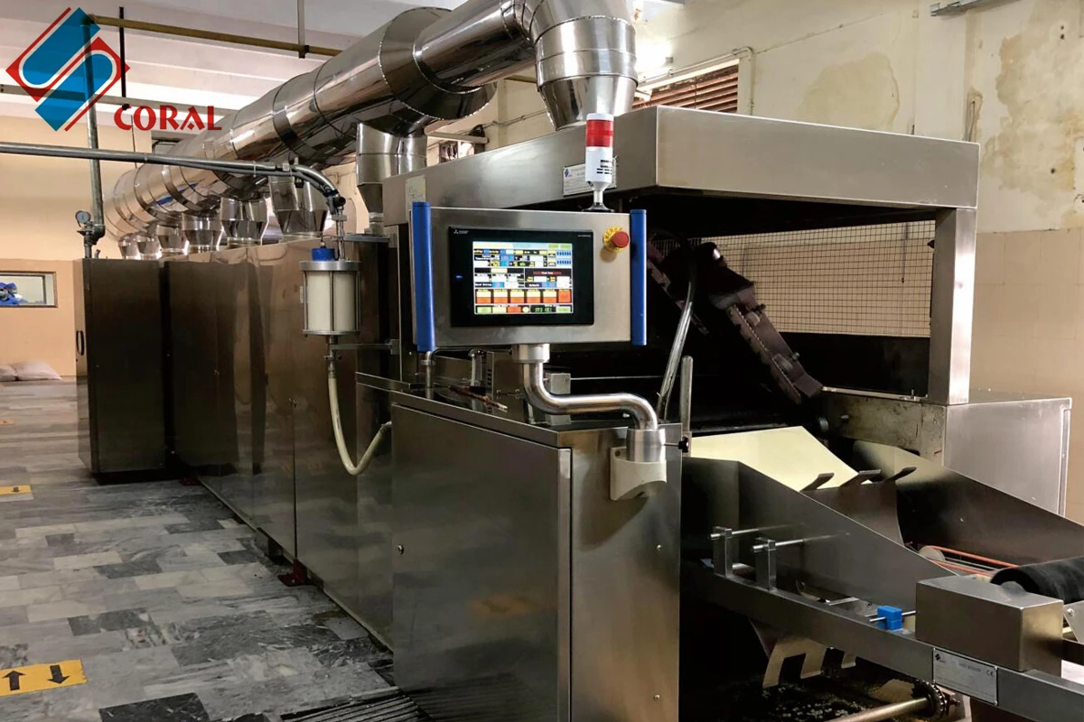 Современное оборудование, Высокоэффективная машина для выпечки вафель, машина для производства вафель