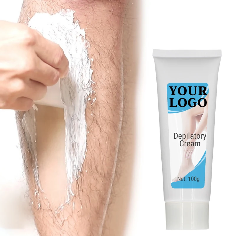 Wholesale Natural Body Depilatory Hair Removal Cream Private Label Men and