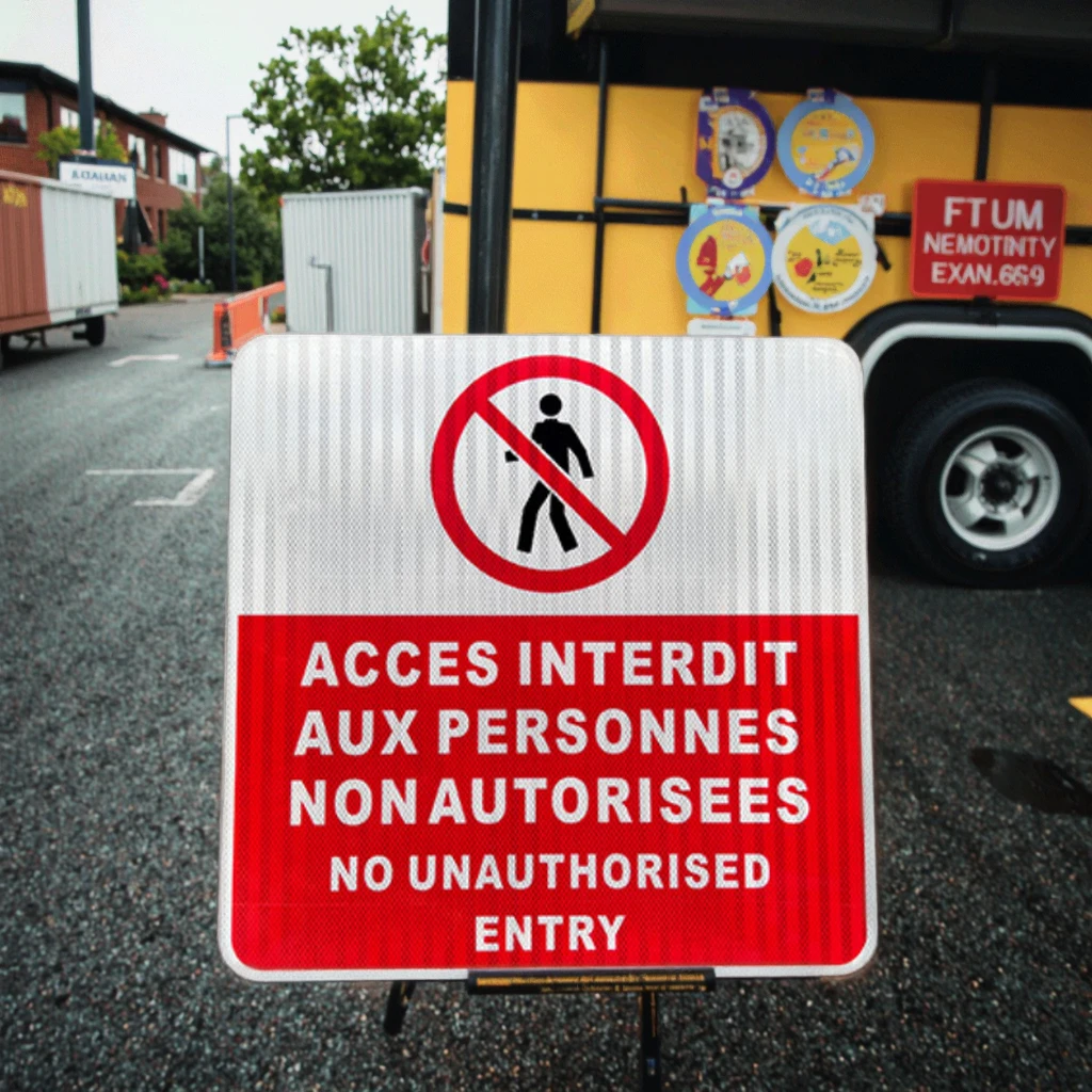 Alibaba.com: Aluminum Traffic Sign Board Red 'No Entry' Warning Road ...