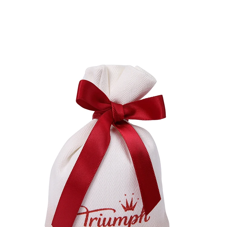 Elegant Red Bow Scented Linen Sachet, Handmade with Long-Lasting Natural Aroma, Eco-Friendly and Customizable, Perfect for Wardrobe, Drawer, Closet, Bedroom, and Gift Packaging
