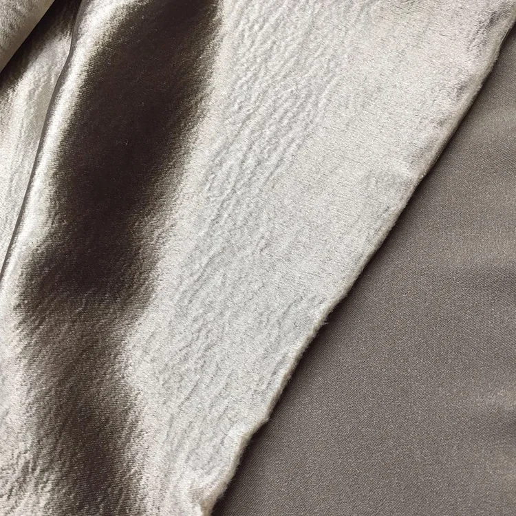 
 Оптовая продажа, 100% полиэстер, пескоструйная сатиновая шелковая ткань с принтом, тянущаяся шелковая ткань для пижам  