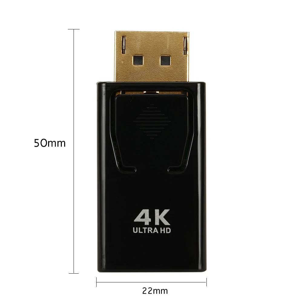 
 4K 30 Гц UHD DisplayPort-HDMI адаптер штекер-гнездо DP-hdmi адаптер конвертер с аудио Benfei для Lenovo Dell HP  