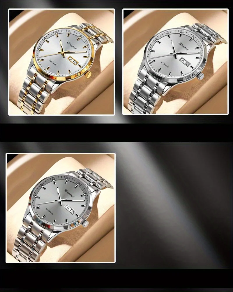 Swiss Watch Men's Watch Automatic Mechanical Watch Luminous Diamond Waterproof Men's Watch