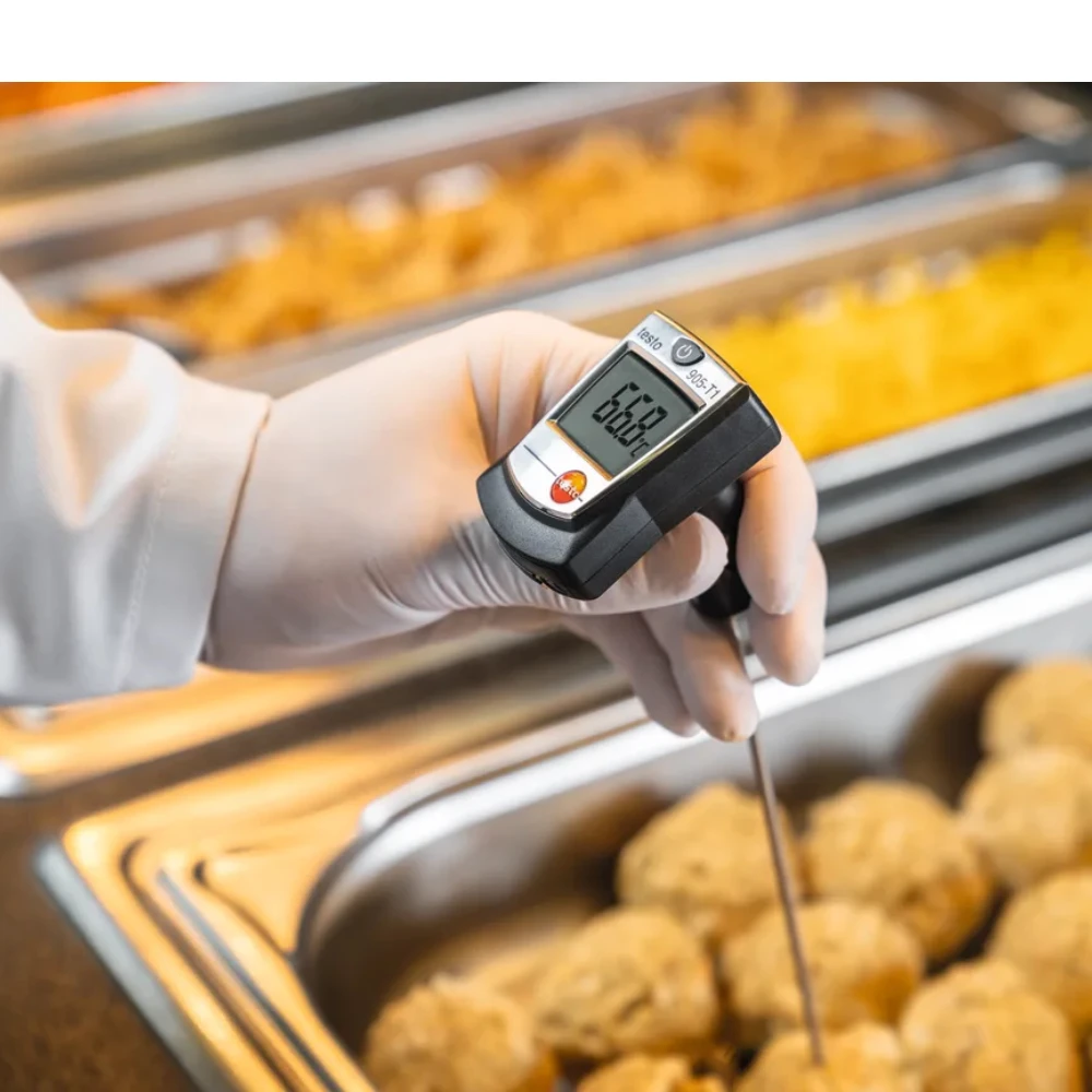 Type K Thermocouple Probe Type Digital Thermometer Testo 905-T1 Penetration Thermometer
