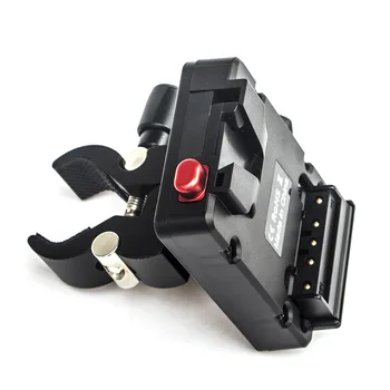 The V port battery to BP-U series converter adapter plate is suitable for Sony BP-U60_BP-U90 camcorders with extendable lenses. detail image