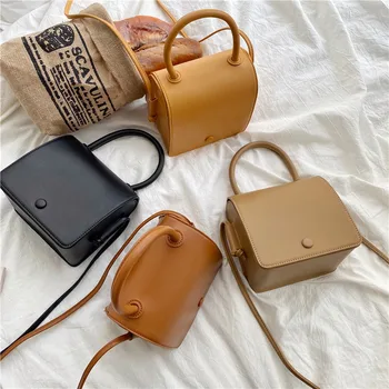 New Trendy Custom Design Vegan PU Leather Lady Hand Bags Branded Purse Women Handbags