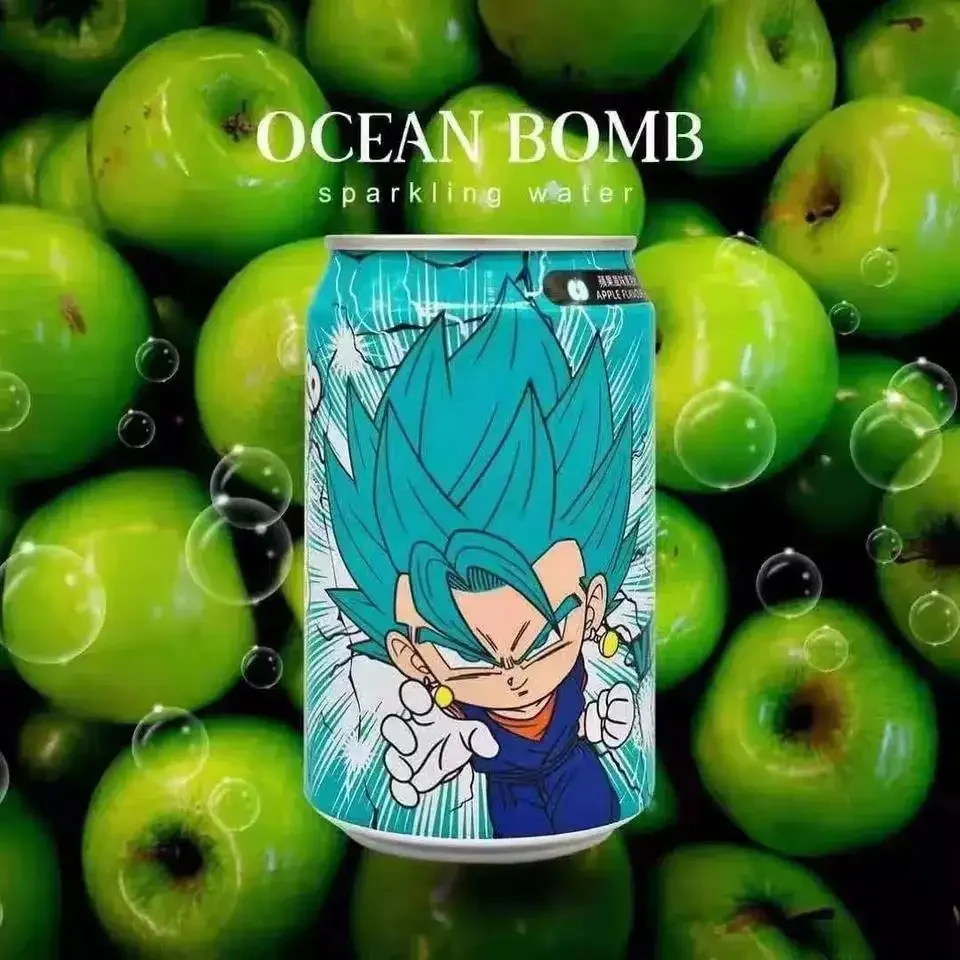 ドラゴンボール東映マンガドリンク空缶アップルスイート ドラゴンボール スパークリングジュースドリンク 330ml ソフトドリンク