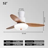 52inch -3*Wood-White