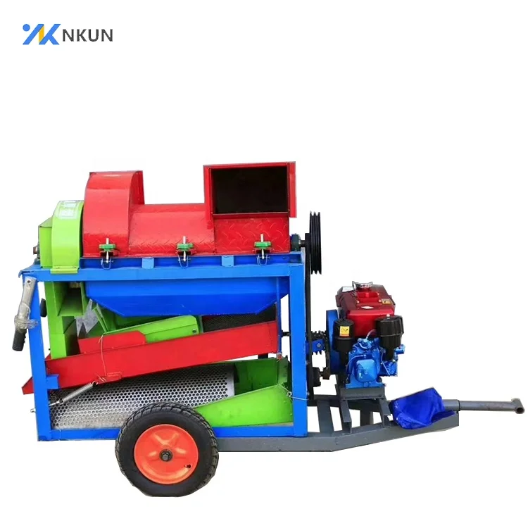 Multi Crop Maize Peeler and Thresher Manufacturers Price Corn Thresher Machine for Sale