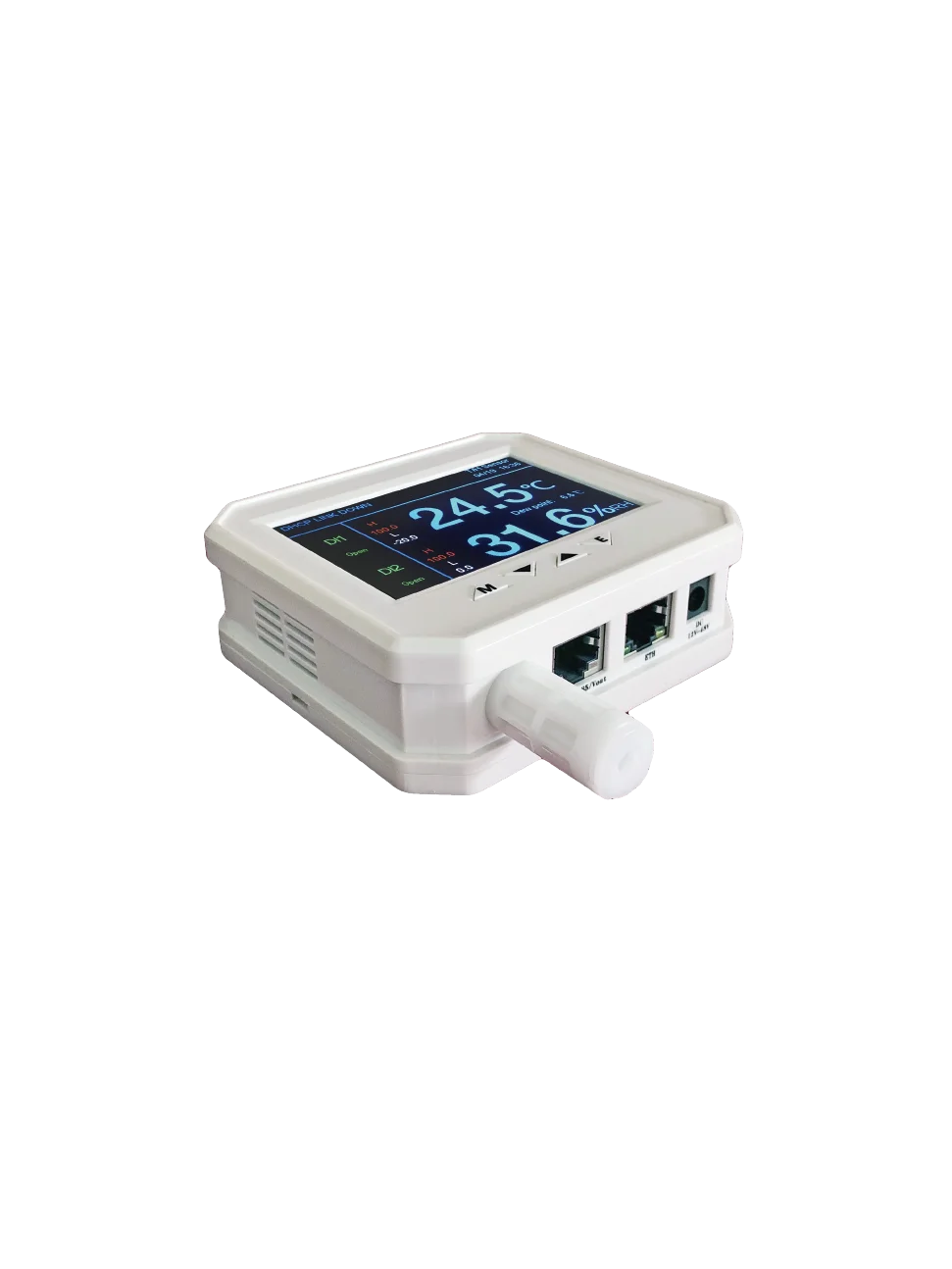 Data center ether network server room temperature logger