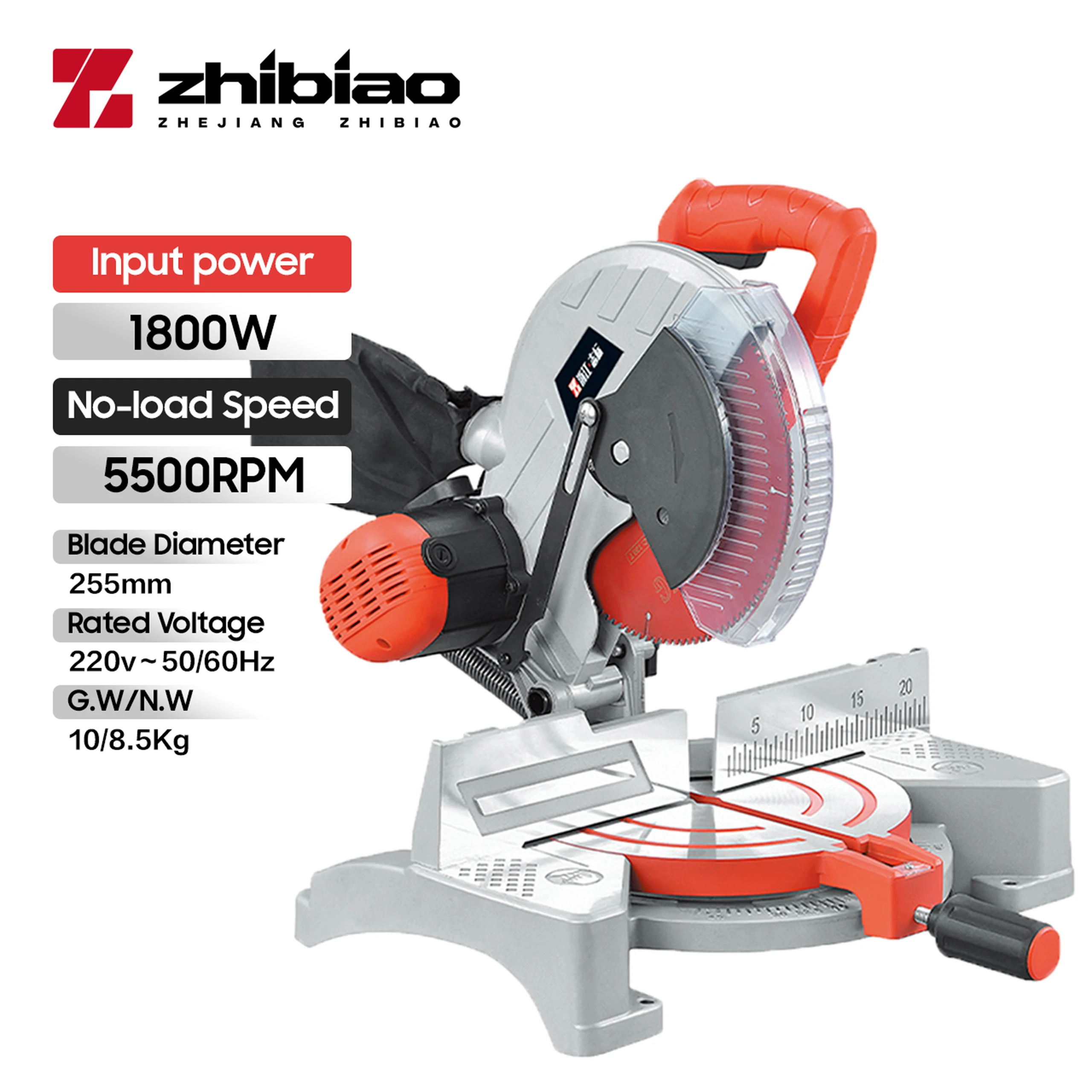 2022 255 мм портативная мини-торцовочная пила для резки металла алюминиевая основа лучшая ручная Торцовочная пила для резки