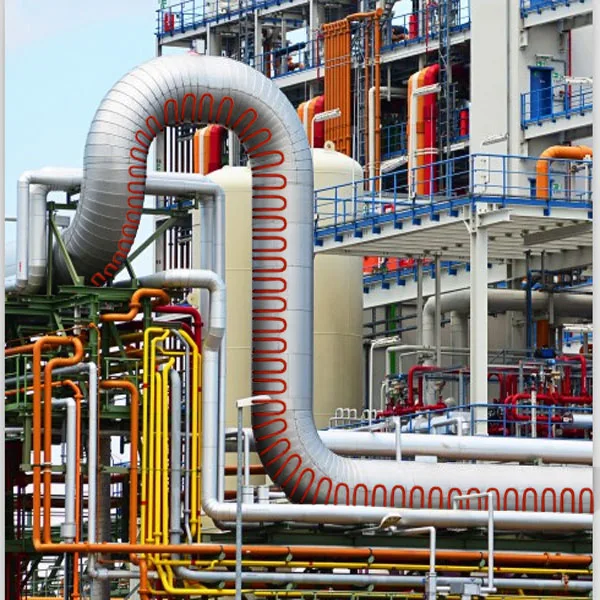 Moderate Temperature Pipeline Heat Tracing Cable Industrial Self Regulating Heating Cable