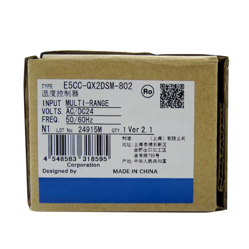 नया और मूल E5CC-QX2DSM-802 E5ccqx2dsm802 तापमान नियंत्रक, गोदाम में स्टॉक उपलब्ध