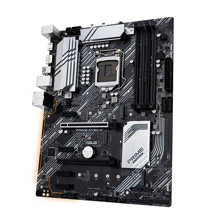 asus prime z490-p atx gaming motherboard support 10900k 10700k