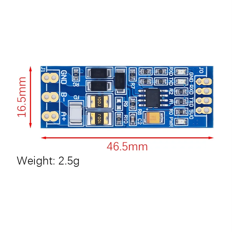 MAX13487 RS485 to TTL Level Conversion Module - Auto Flow