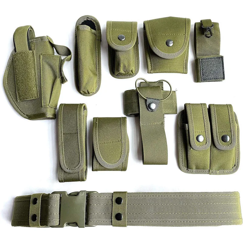 Multi-functional Outdoor Modular Equipment System Security Wear-resistant Tactical Duty Utility Versatile Work Hunting Belt